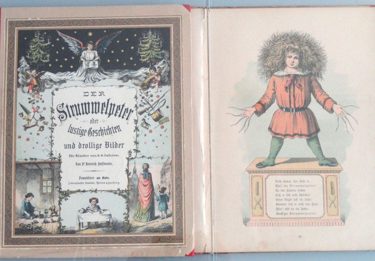 Blick in das Buch "Der Struwwelpeter" von Heinrich Hoffmann